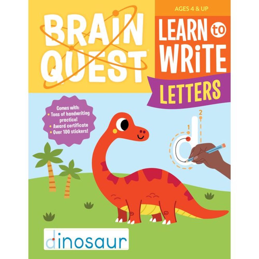 Brain Quest Learn to Write: Letters -- Workman Publishing